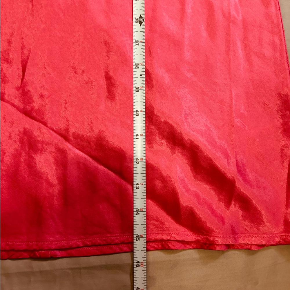 Nation LTD tank midi satin dress in pink color Size Medium - Picture 5 of 16